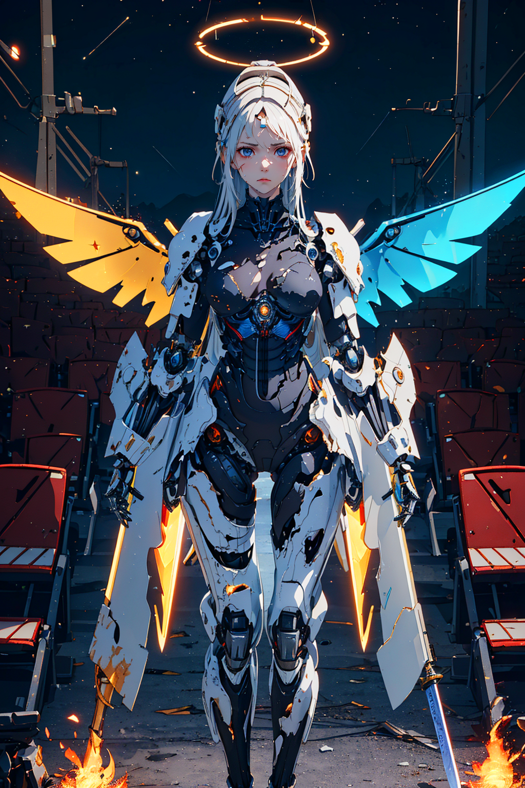 03251-640948593-mechanical arms, headgear][bodysuit]_1_ ，full body，Realistic hair,Realistic skin, realistic light and shadow, Exposed collarbone.png